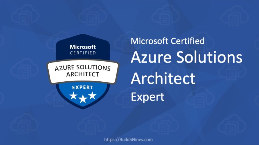 AZ-303: Microsoft Azure Architect Technologies